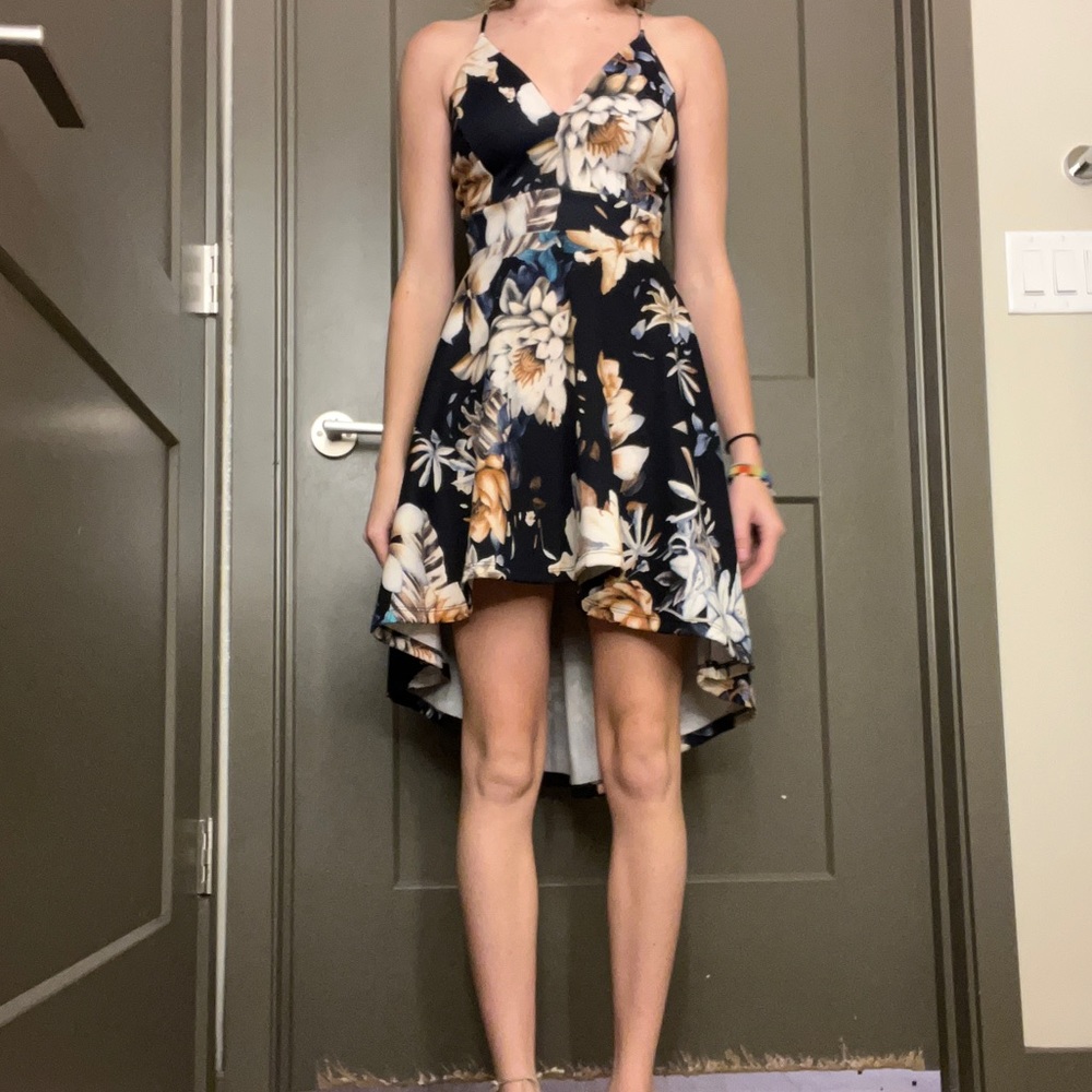 size small floral dress